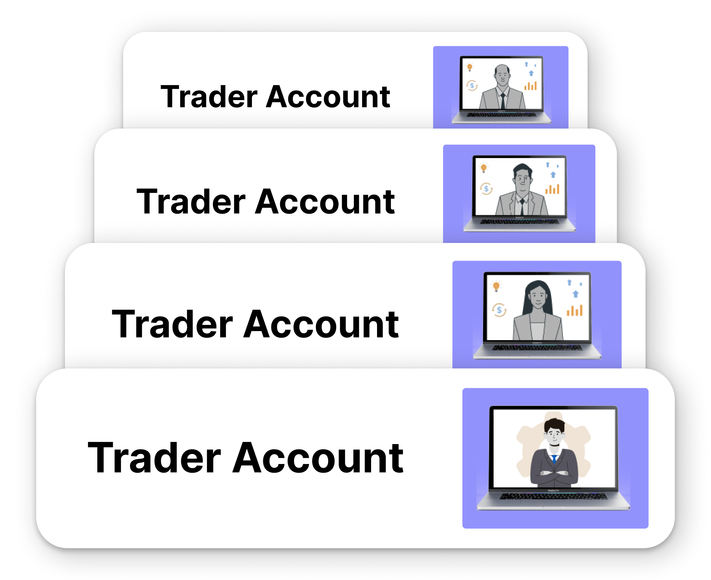 Forex trading illustration